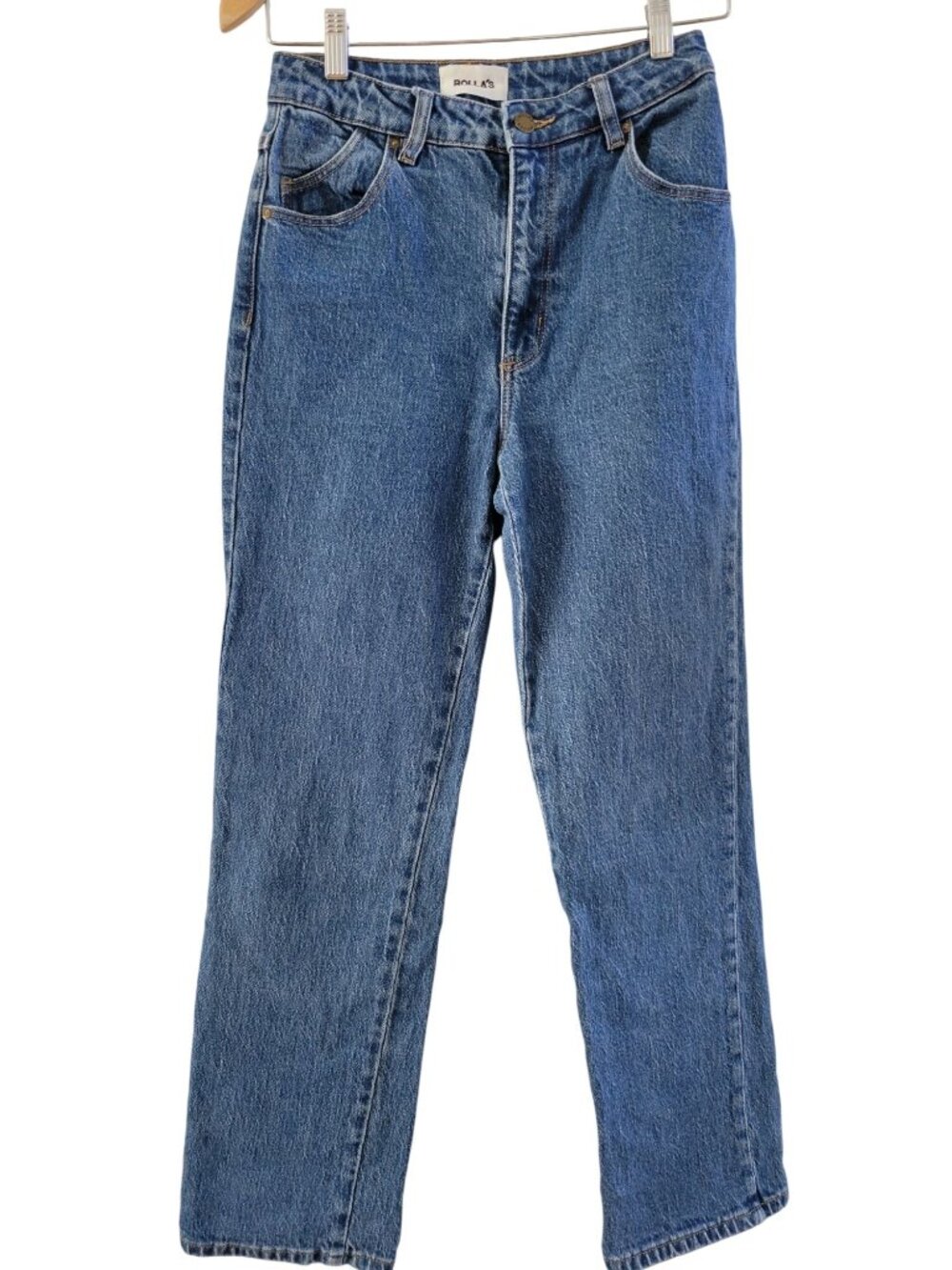 Rolla's Original High Rise Straight Sadie Blue leg Jeans 90s Size 27 Casual